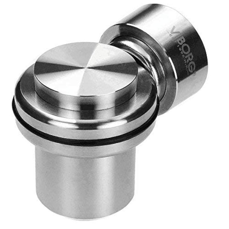 VIBORG Deluxe Solid SUS304 Stainless Steel Heavy-Duty Floor Mount Mounted Magnetic Door Stopper Doorstop Door Stop, RS-07 - Image 1